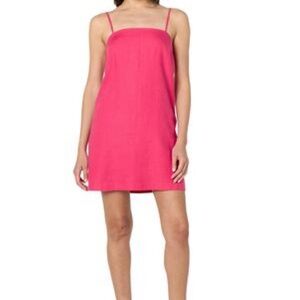 NWT The Drop Womens Seville Linen Mini Shift Dress